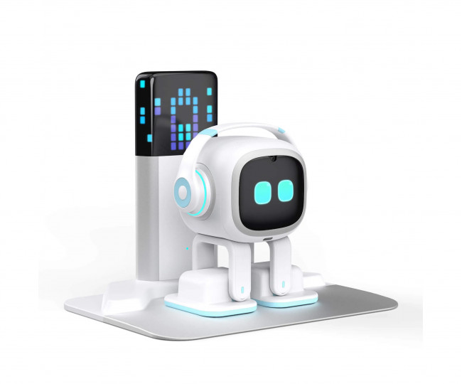 Розумний  робот  EMO GO HOME  штучний інтелект Емо зі станцією color: White